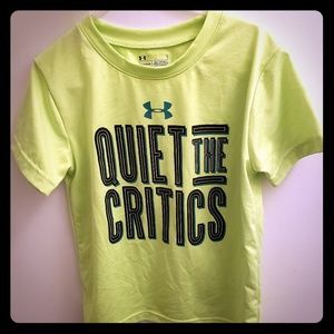 Boys Under Armour T size 5
